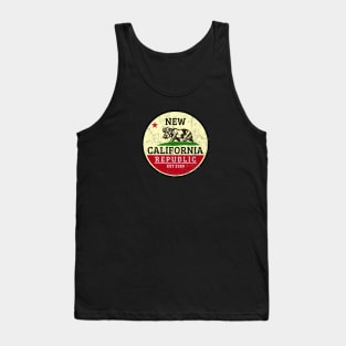 NCR Emblem Grunge Tank Top